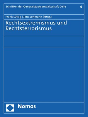 cover image of Rechtsextremismus und Rechtsterrorismus